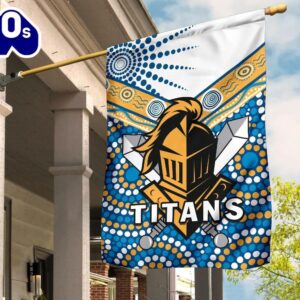 NRL Gold Coast Titans Knight House Flag