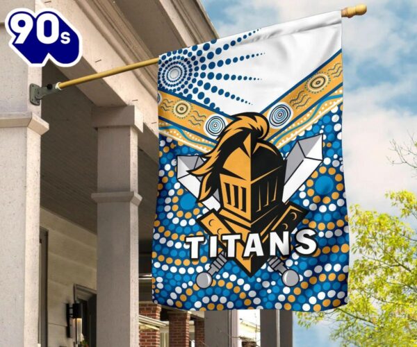 NRL Gold Coast Titans Knight House Flag