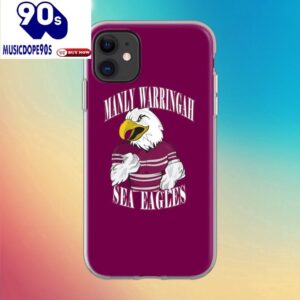 NRL Manly Warringah Sea Eagles Maroon Phone Case