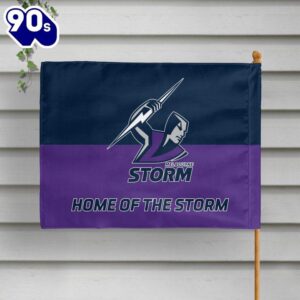 NRL Melbourne Storm House Flag