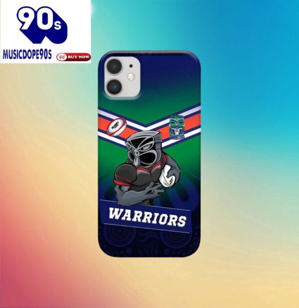 NRL New Zealand Warriors Mascot Indigenous Phone Case