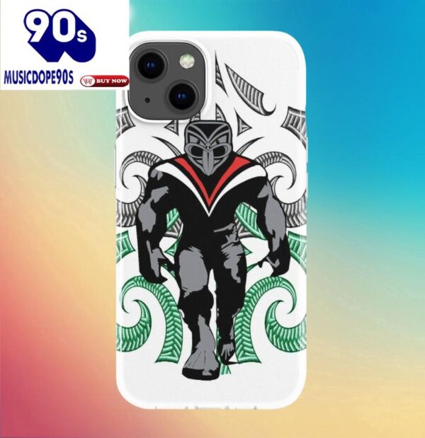 NRL New Zealand Warriors Mascot White Phone Case