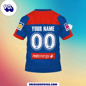 NRL Newcastle Knights Custom Name Number Home Jersey Kids 3D T-Shirt