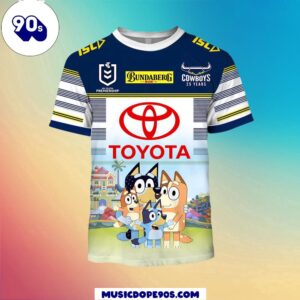 NRL North Queensland Cowboys Bluey…