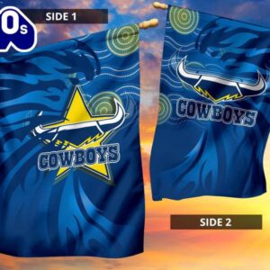 NRL North Queensland Cowboys Fire House Flag