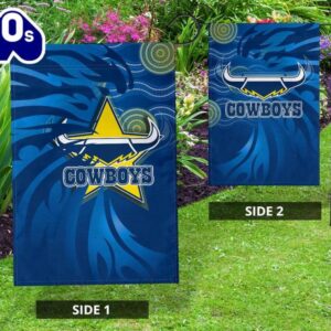 NRL North Queensland Cowboys Fire House Flag