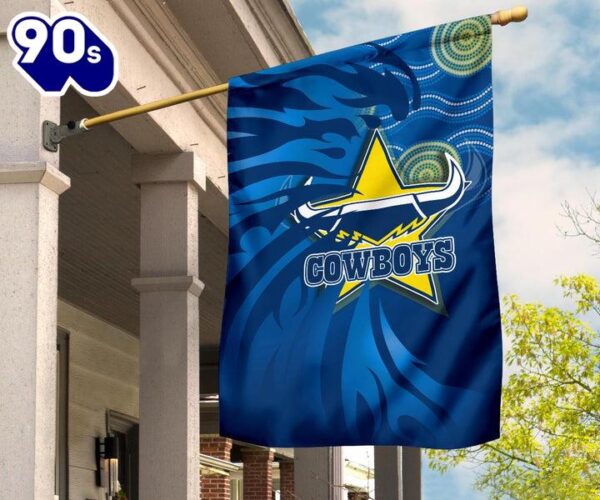 NRL North Queensland Cowboys Fire House Flag