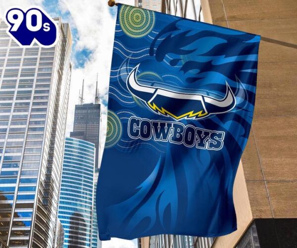 NRL North Queensland Cowboys Fire House Flag