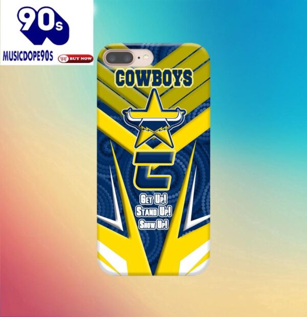 NRL North Queensland Cowboys NAIDOC Sporty Style Phone Case V2