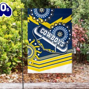 NRL North Queensland Cowboys Proud Indigenous House Flag