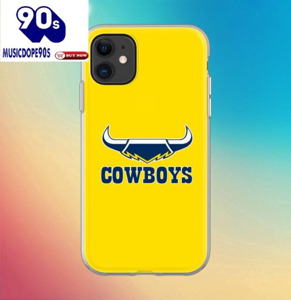 NRL North Queensland Cowboys Yellow Big Logo Phone Case