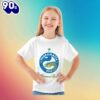 NRL Parramatta Eels Custom Name Number Diehard Fan Kids T-shirt