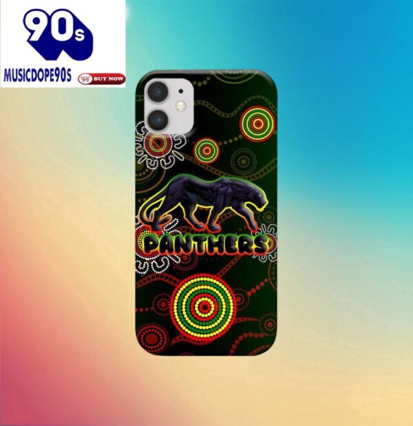 NRL Penrith Panthers Aboriginal Phone Case