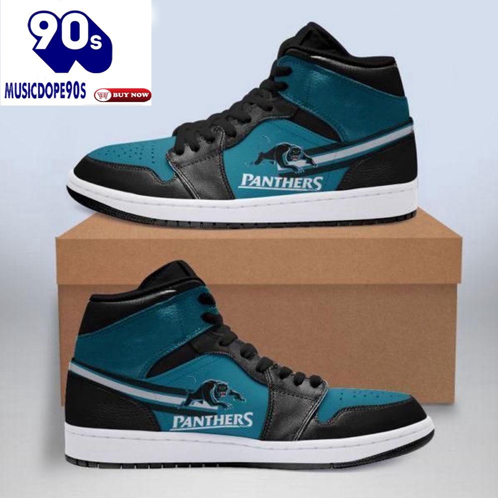 NRL Penrith Panthers Air Jordan Shoes Sport, Best Gift For Men And Women NRL Penrith Panthers Air Jordan Shoes Sport, Best Gift For Men And Women