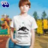 NRL Penrith Panthers Custom Name Number Diehard Fan Kids T-shirt