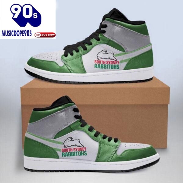 Nrl South Sydney Rabbitohs Air Jordan Sport Sneakers, Best Gift For Men And Women