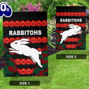 NRL South Sydney Rabbitohs ANZAC Day House Flag