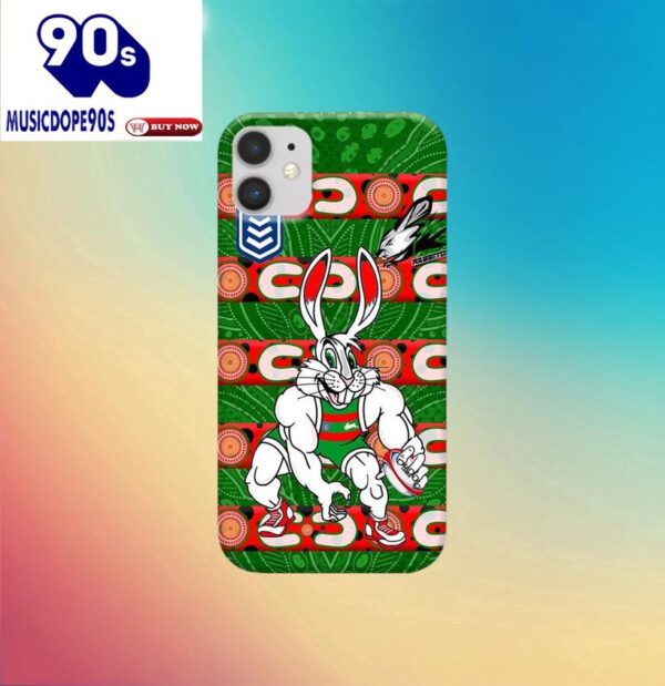 NRL South Sydney Rabbitohs Comic Style Phone Case