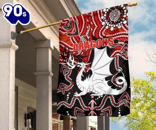 NRL St. George Illawarra Dragons Indigenous Limited House Flag