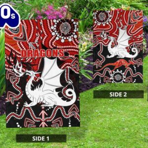 NRL St. George Illawarra Dragons Indigenous Limited House Flag