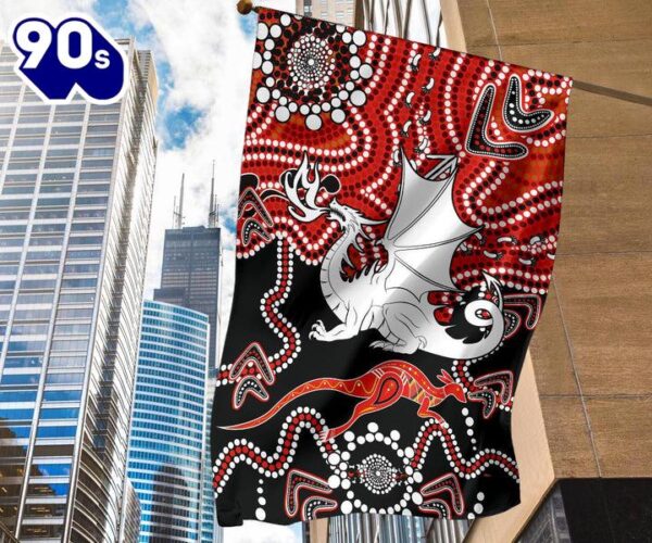 NRL St. George Illawarra Dragons Indigenous Limited House Flag