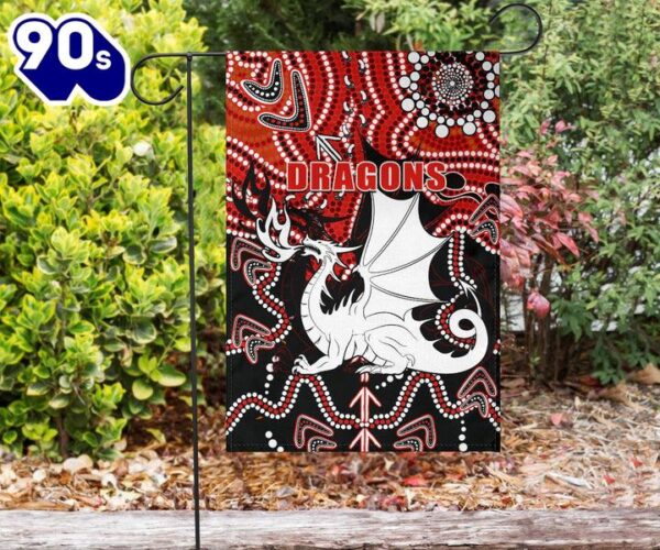 NRL St. George Illawarra Dragons Indigenous Limited House Flag