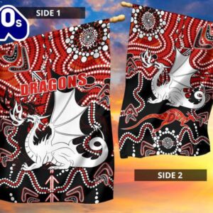 NRL St. George Illawarra Dragons Indigenous Limited House Flag