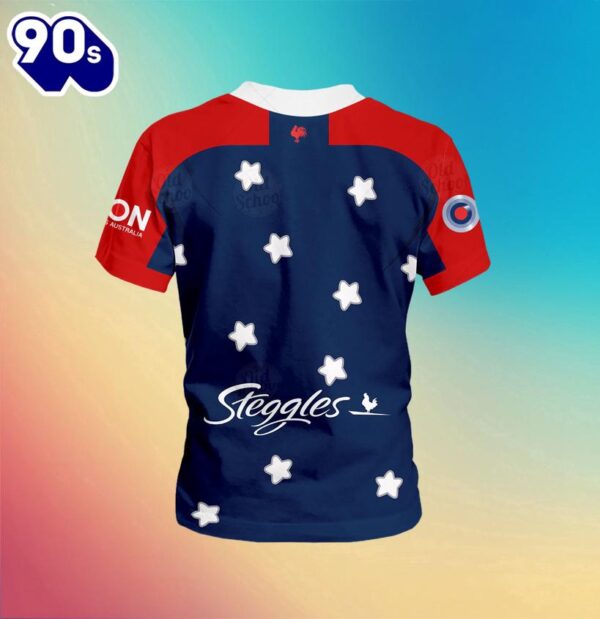 NRL Sydney Roosters x Bluey Jersey Kids T-shirt