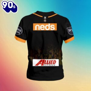 NRL Wests Tigers Bluey Jersey Kids T-shirt