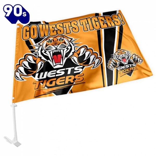 NRL Wests Tigers House Flag