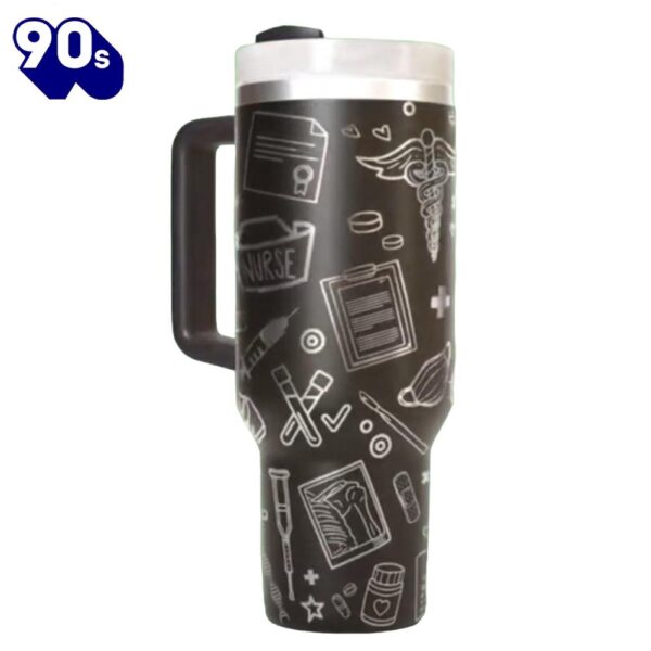 Nurse Engraved Personalized Travel Tumbler