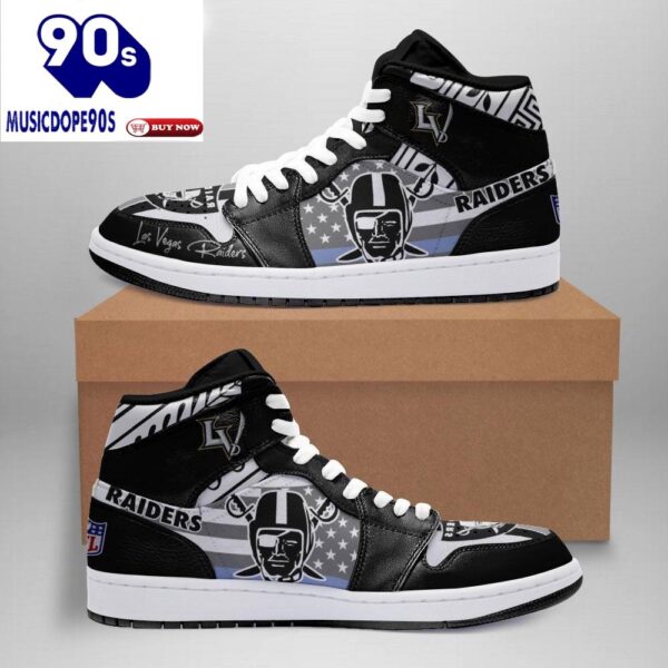 Oakland Raiders Air Jordan Shoes Sport Sneakers, Best Gift For Men And Women