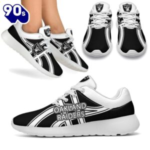 Oakland Raiders Sporty Sneaker Gift Idea