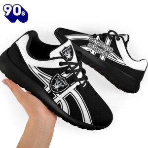 Oakland Raiders Sporty Sneaker Gift Idea