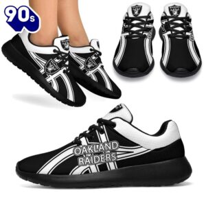 Oakland Raiders Sporty Sneaker Gift Idea