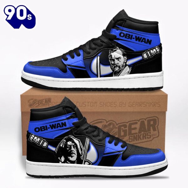 Obi Wan J1 Sneakers Star Wars Shoes Custom Gifts Idea For Fans