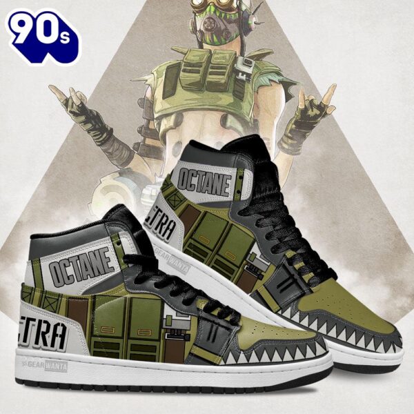 Octane Apex Legends Sneakers Custom Uniform Shoes