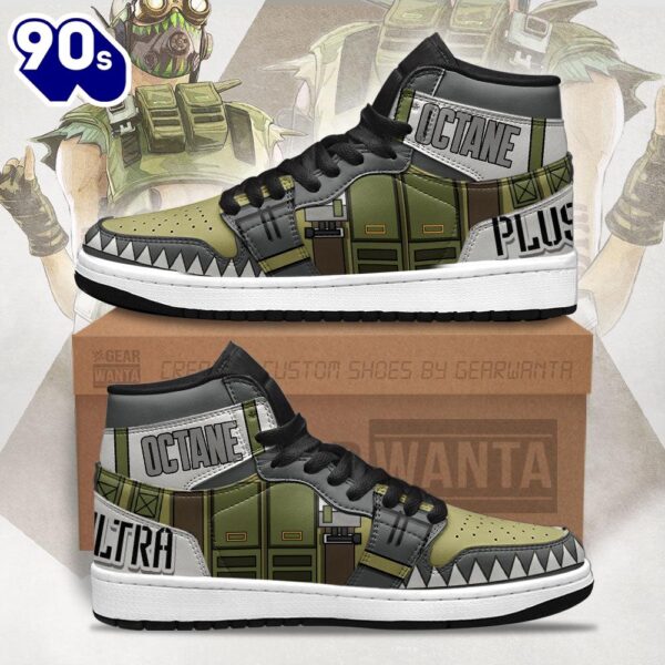 Octane Apex Legends Sneakers Custom Uniform Shoes