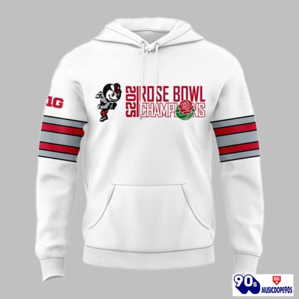 Ohio State 2025 Rose Bowl Champions Hoodie