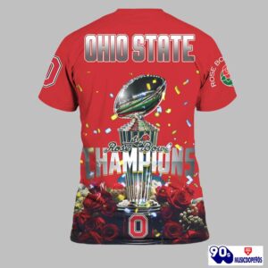 Ohio State 2025 Rose Bowl Game Champions Ohio State Shirt