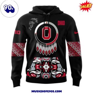 Ohio State Buckeyes 2024 Native American Heritage Month Premium Limited Pullover Hoodie