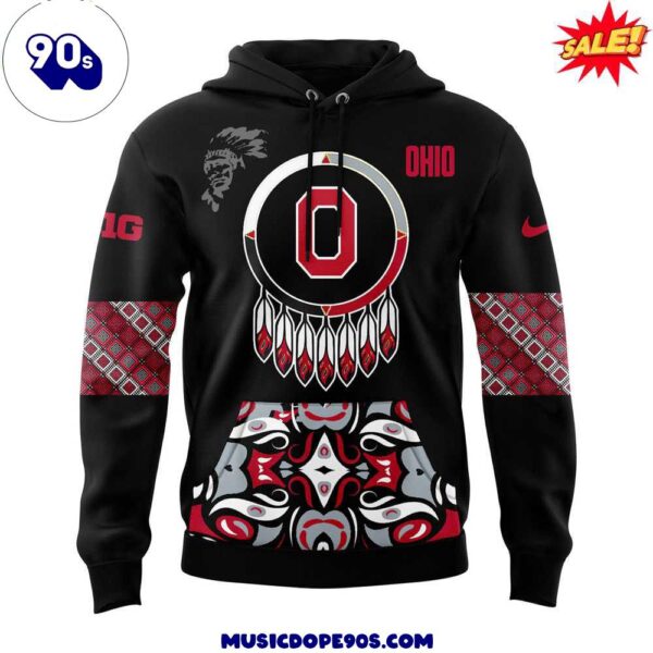 Ohio State Buckeyes 2024 Native American Heritage Month Premium Limited Pullover Hoodie