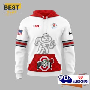 Ohio State Buckeyes 2025 Rose Bowl Game Hoodie, Jogger, Cap