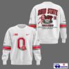 Ohio State Buckeyes Rose Bowl Game 2025 3D Set Sweatshirt, Long Pants, Cap