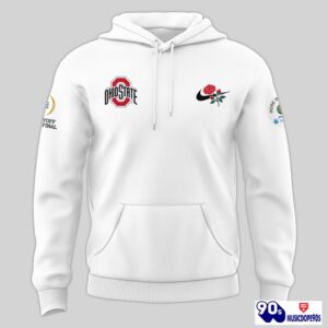 Ohio State Buckeyes x 2024 Rose Bowl Champions Premium Limited Pullover Hoodie, Long Pants, Cap V2