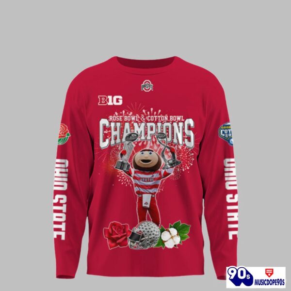 Ohio State Rose Bow and Cotton Bowl Champions Shirt