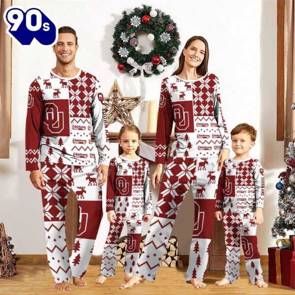 NCAA Family Pajama Sets  Oklahoma Sooners Pajamas Personalized