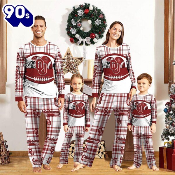 NCAA Family Pajama Sets  Oklahoma Sooners Pajamas Personalized Your Name