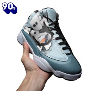 Olaf Air Jordan 13 Sneakers Custom Comic Style Shoes