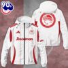 Olympiakos F.C. 3D Windbreaker Jacket For Man And Women